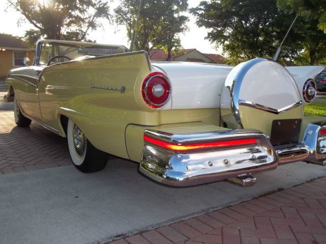1957 ford fairlane 500 sunliner frame off restoration not chevy
