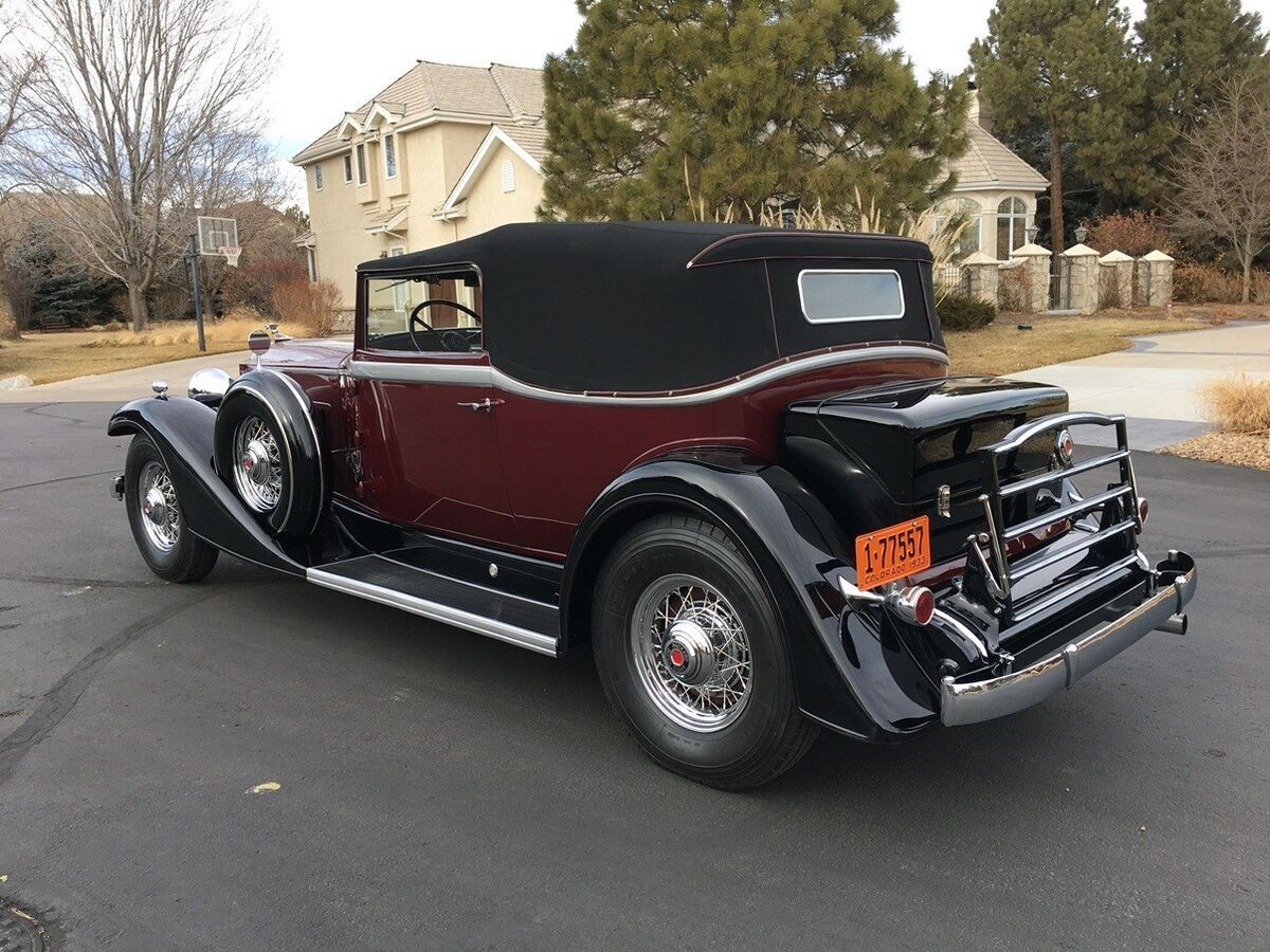 1933 packard super eight