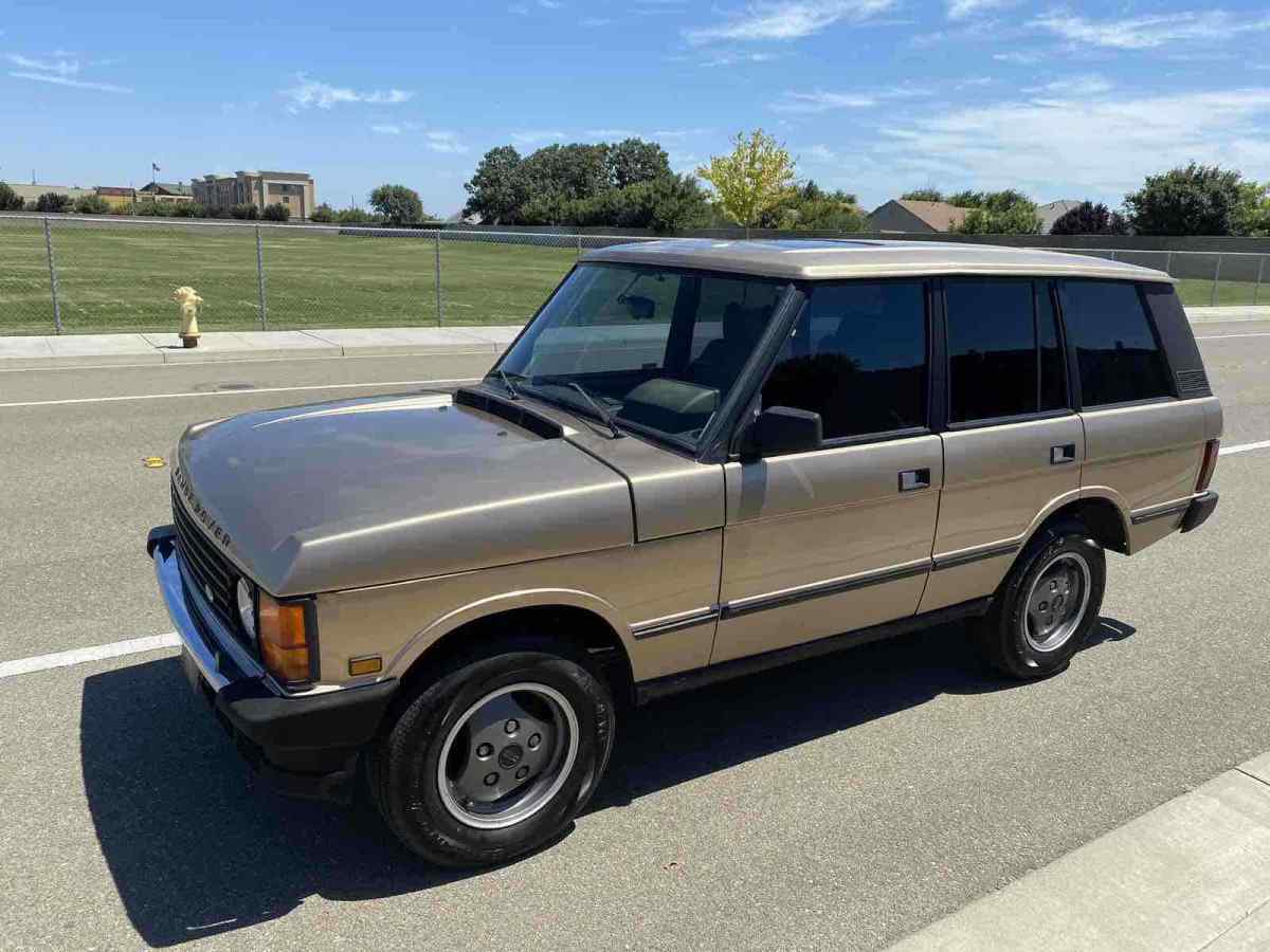 1991 land rover range rover suv brown 4wd automatic