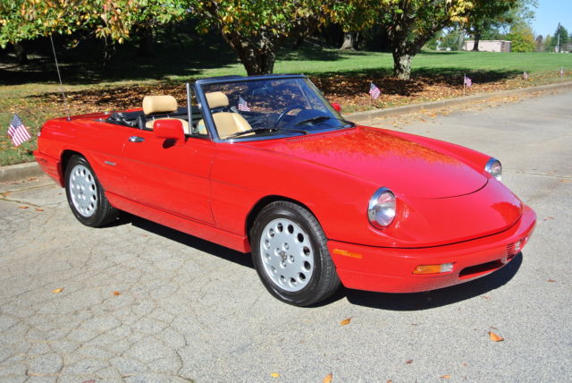 alfa romeo 1991 spider veloce