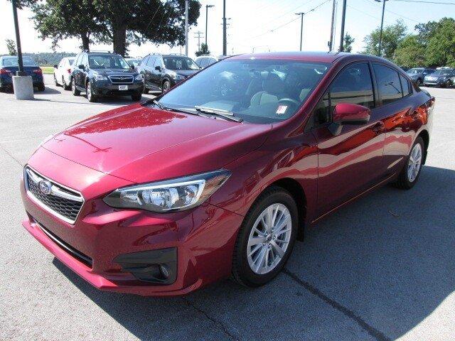 certified 2017 subaru impreza 2.0i premium sedan fayetteville, ar 72704 for sale in fayetteville, arkansas