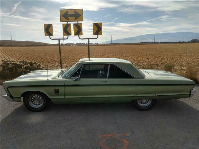 1966 plymouth fury iii 360 dodge v8 automatic coupe green