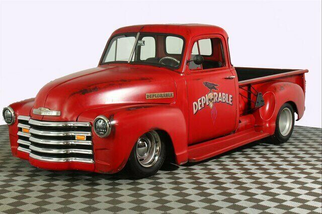 1953 chevrolet 3100 pu 1 miles red