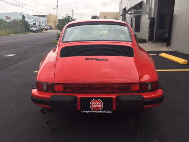 1981 porsche 911 sc red ** 56,000 original miles**