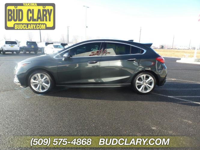 used 2017 chevrolet cruze premier hatchback union gap, wa 98903 for sale in sumach, washington