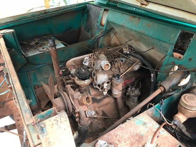 1961 international scout 4x4 half cab, restore or nice parts truck