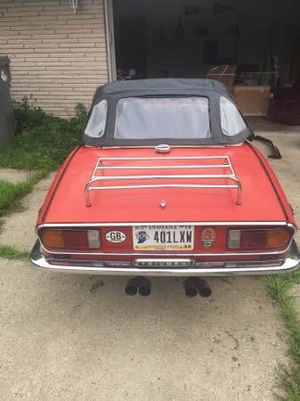 1971 triumph spitfire mark iv convertible with removable hardtop