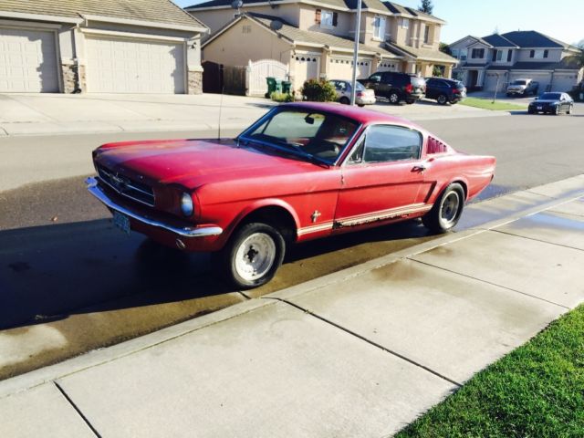 1965 ford mustang fastback 2+2 no reserve!