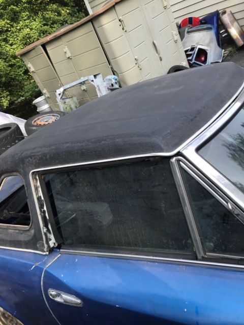 1981 fiat 124 spider turbo with hardtop restorable project no reserve!