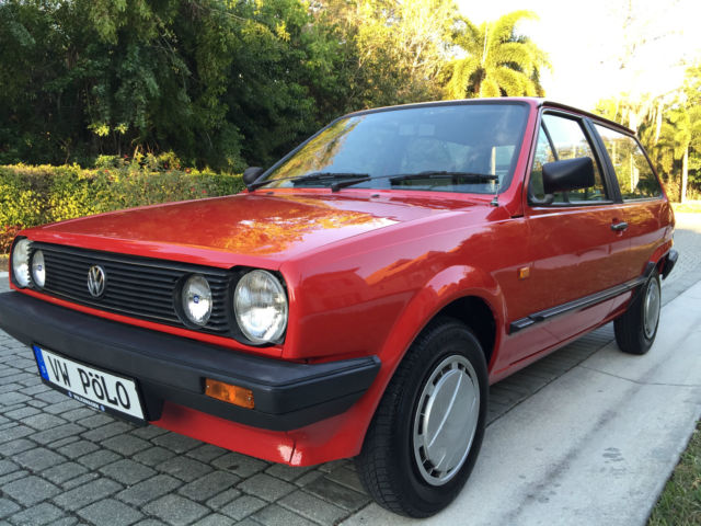 vw polo european model rhd auto low miles only 83k euro spec tornado red