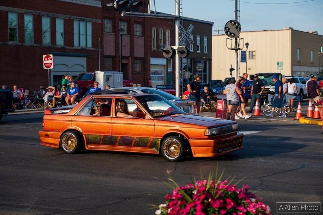 1988 nissan sentra sedan custom lowrider