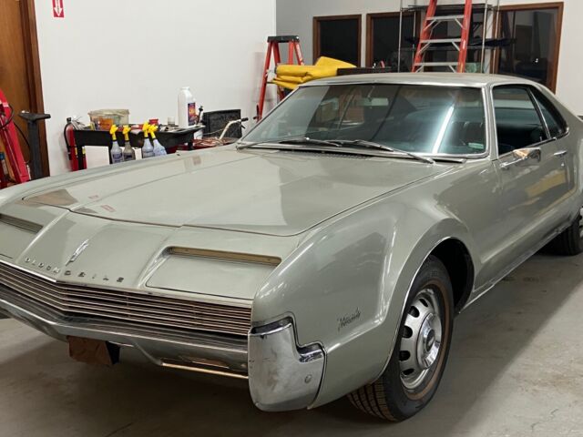 1966 oldsmobile toronado coupe grey fwd automatic