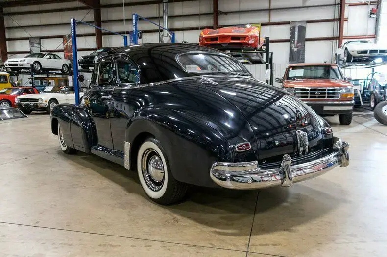 1948 chevrolet stylemaster 4246 miles blue coupe 350ci v8 3-speed manual