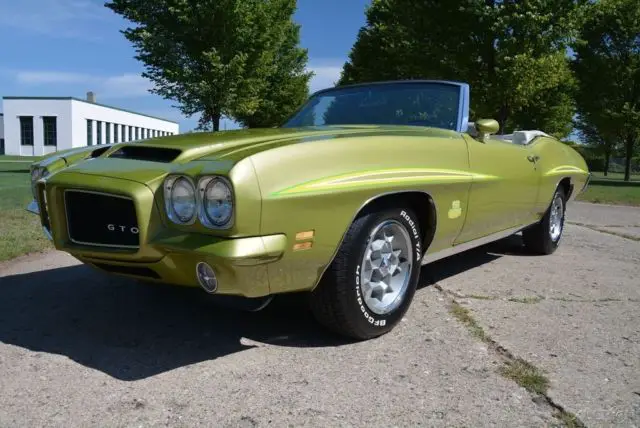 1971 pontiac gto judge convertible clone show and go free shipping