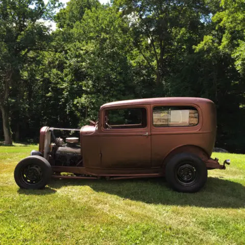 1932 ford tudor steel runs hot rat street rod cool custom classic vintage look