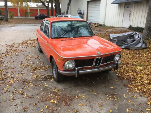 bmw 2002tii 1973 roundie inka orange