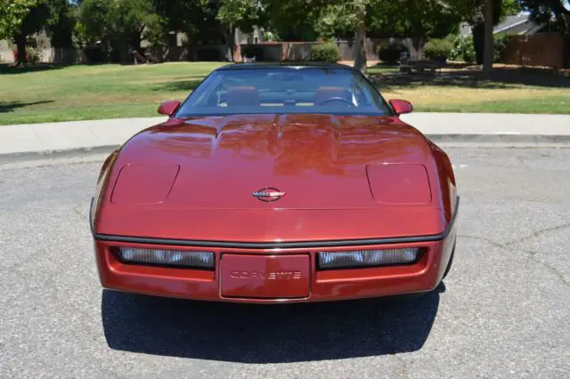 1986 chevrolet corvette 2 door only 2,491 miles amazing condition