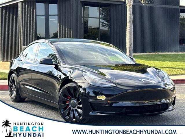 2022 tesla model 3 performance