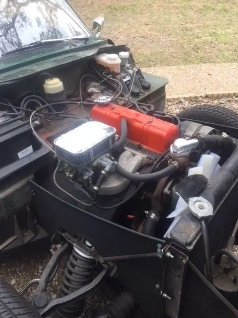 1979 triumph spitfire british racing green