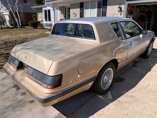 1986 mercury cougar coupe brown rwd automatic