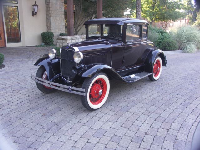 beautifully restored 1930 ford model a deluxe coupe looks, runs&drives great!!!