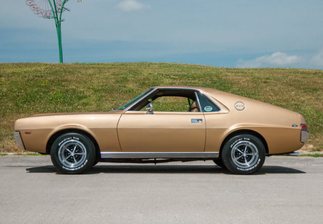 1969 amc amx original window sticker and sales documentation