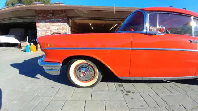 1957 chevrolet bel air all oriugnal restoration