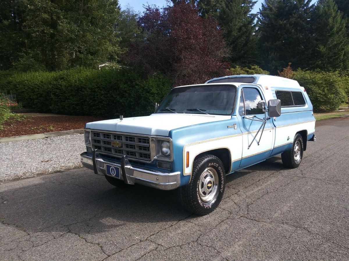 no reserve sell worldwide 1977 350 auto cold ac 3/4 very clean turn key driver