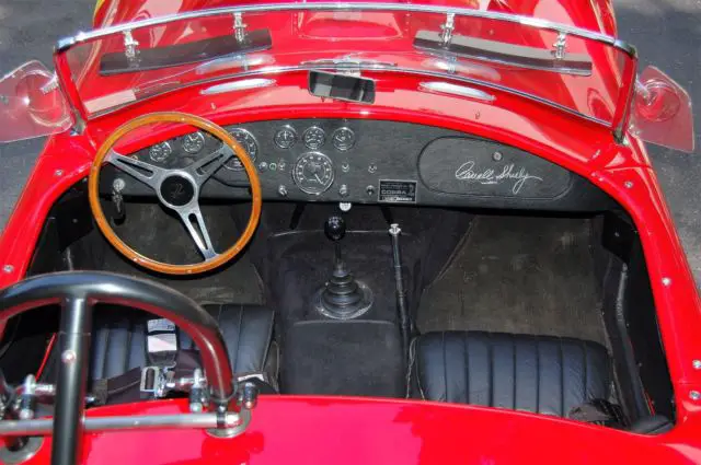1965 shelby cobra by superformance - 427 stroker - red
