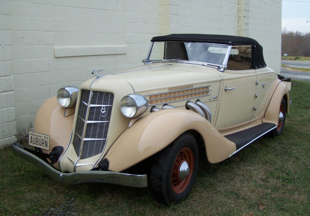 1935 auburn supercharged 851 cabriolet