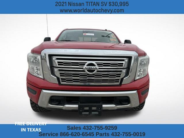 2021 nissan titan sv