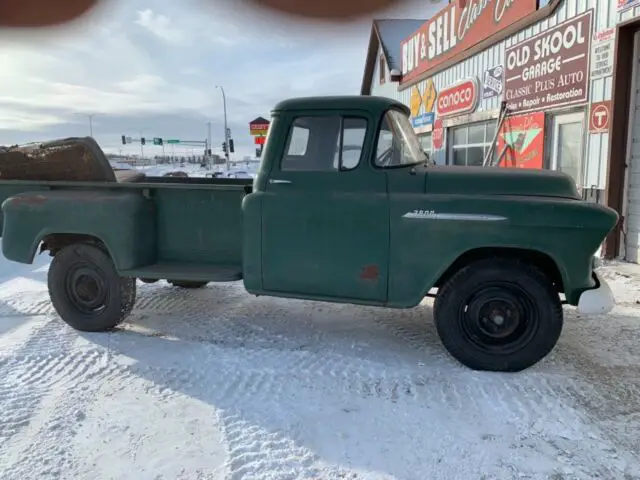 1956 chevrolet pickup 9 foot box hoist 3800