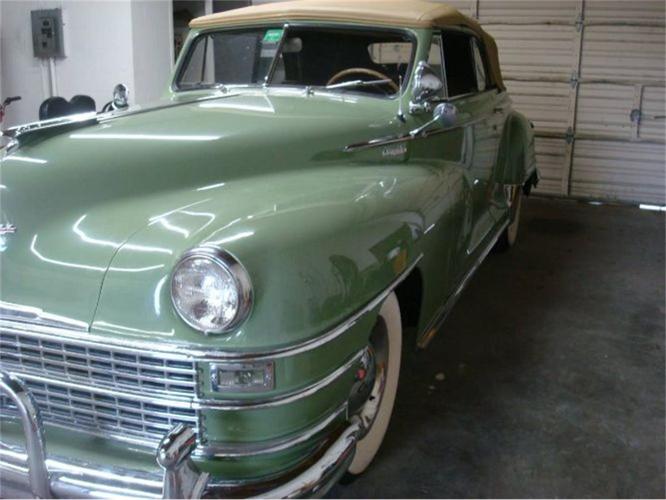 1948 chrysler windsor in cadillac, michigan