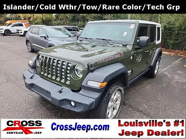 2021 jeep wrangler unlimited islander 4x4