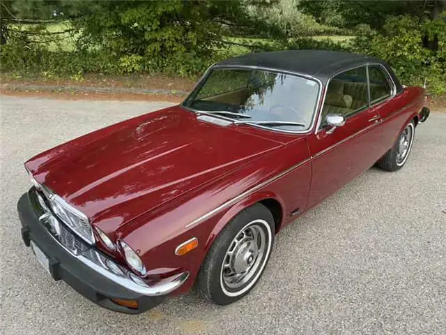 1976 jaguar xj12c 1 owner low miles 67,000 miles burgundy coupe 12 cylinder auto
