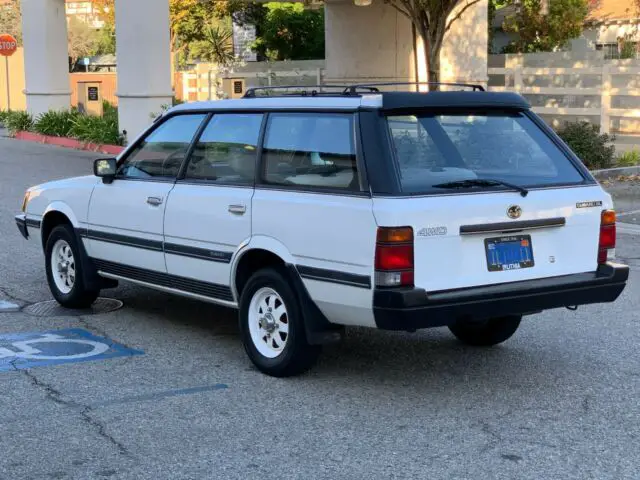 1985 subaru gl wagon classic 5 speed california car outback forester brat 4wd
