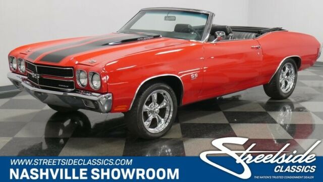big block chevelle manual red with black racing stripes