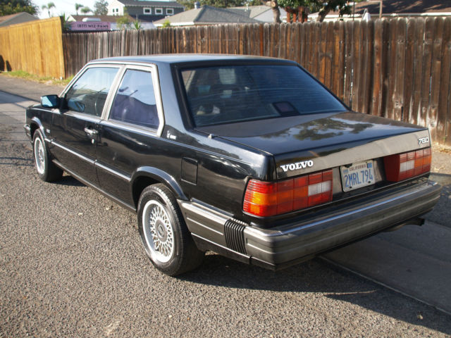 1988 volvo 780 bertone turbo rare clean barn yard find collectible 740 760
