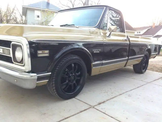 1970 chevy c-10 lowered shop truck style solid missouri truck
