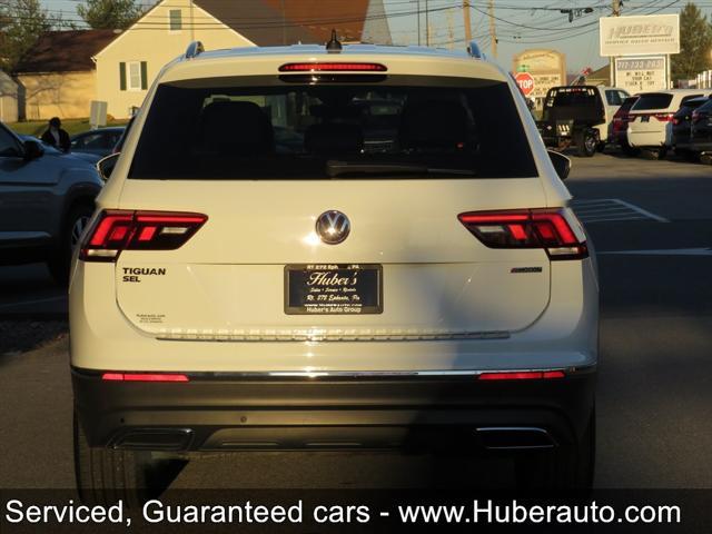 2021 volkswagen tiguan 2.0t sel