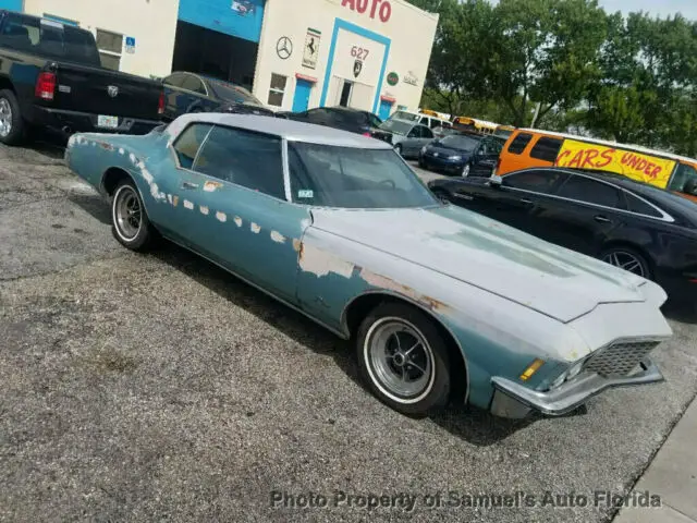 needs paint florida car mechanical+interior a+ a/c boat tail 1971 1973