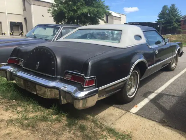 1976 lincoln continental mark iv cartier coupe aligator top