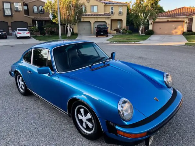 1974 1975 1976 1977 1978 1979 1980 1981 1982 1983 porsche 911 coupe caribe blue