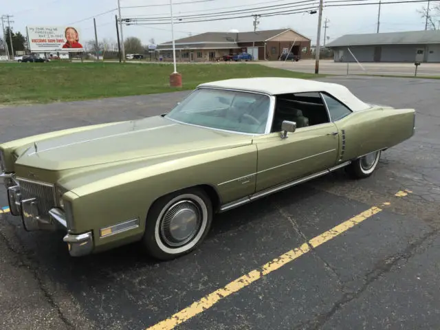 71 cadillac eldorado convertible original low milage