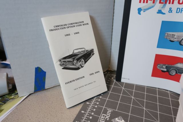complete 1964 plymouth library: maintenance, parts, chilton and more