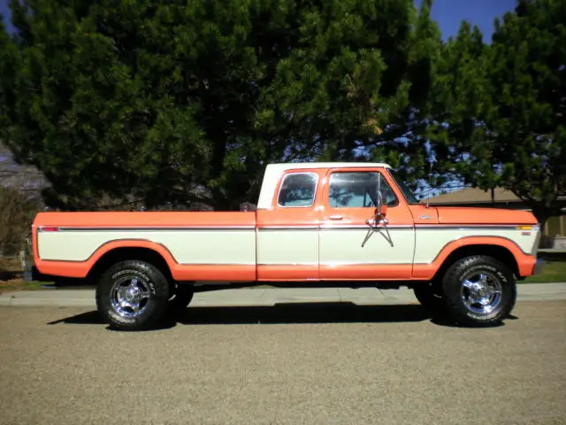 1978 ford f250 4x4 extended cab camper