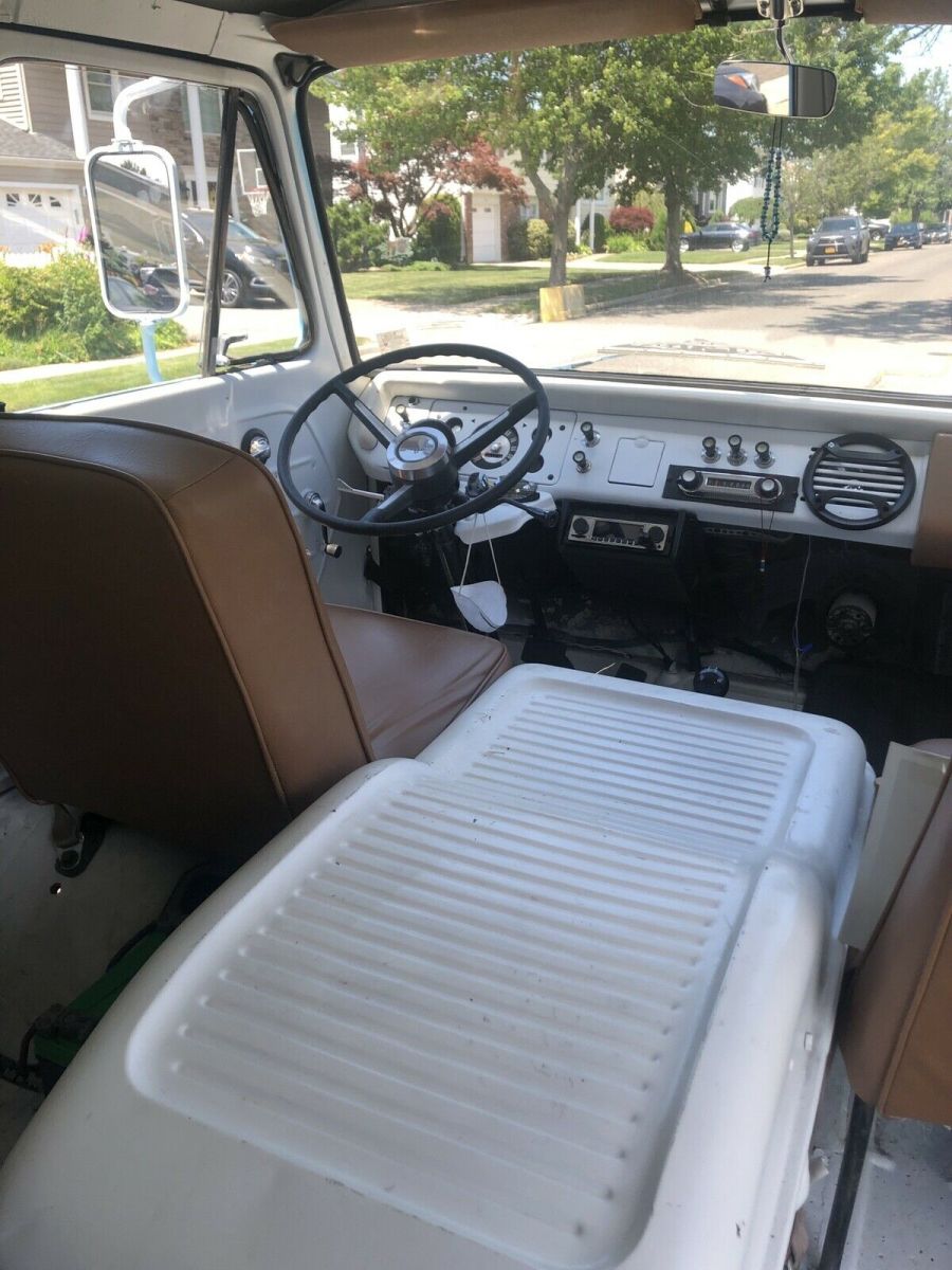 1966 ford econoline van blue rwd manual ecoline