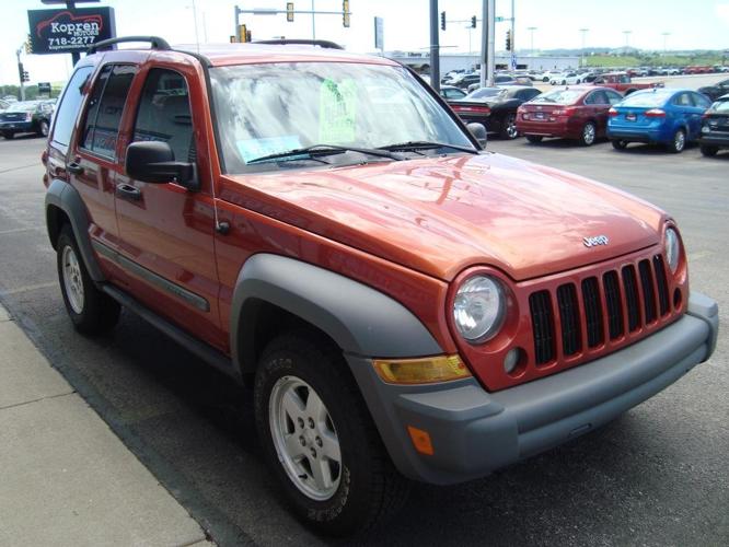 used 2005 jeep liberty 4wd sport rapid city, sd 57701 for sale in jolly acres, south dakota