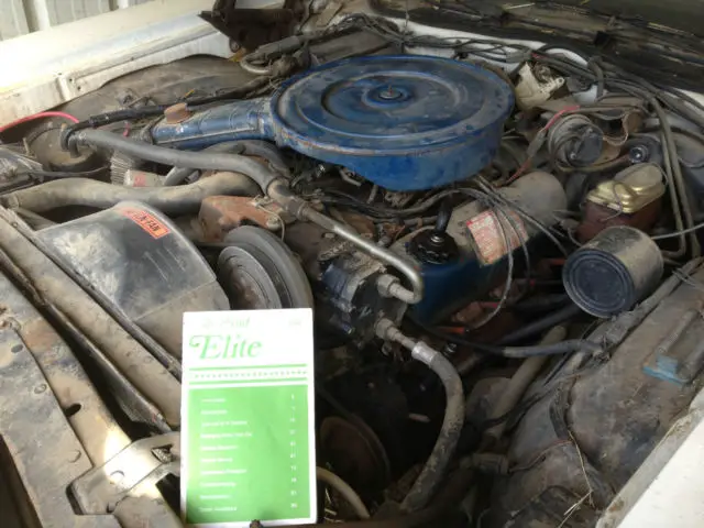 1976 ford elite base hardtop 2-door 6.6l