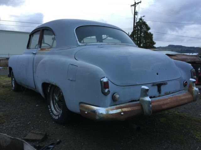 1952 chevrolet 2dr deluxe orig 216/3spd drives & stops running project or rod it